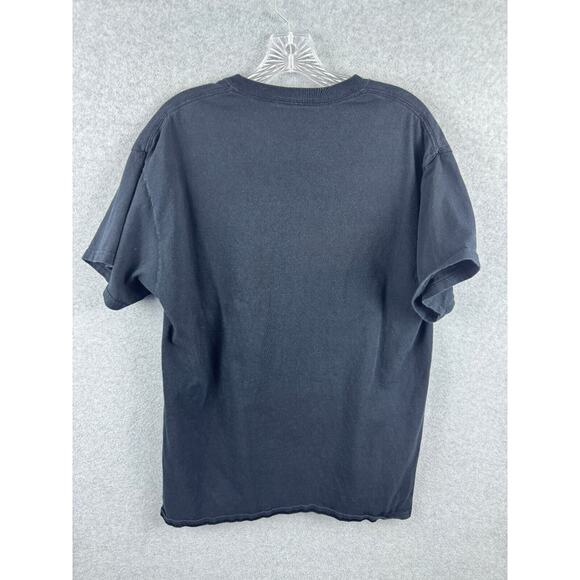 Rick and Morty Lets Get Riggity Wrecked Shirt Size L Black Short Sleeve Tee - Picture 2 of 7